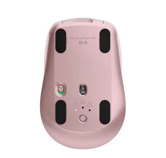 Logitech MX Anywhere 3S 910-006931 Pembe Şarjlı Lazer Kablosuz Mouse - Resim 3