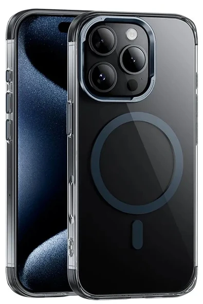 Hoco. iPhone 16 Pro Vip Magsafe Kılıf - Siyah - Resim 5