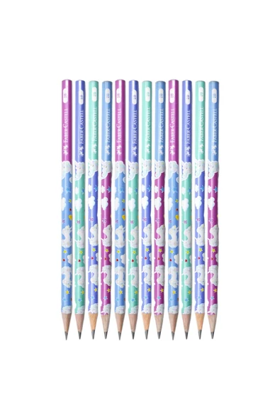 Faber Castell Faber-Castell Unicorn 2B Yuvarlak Kurşun Kalem 12 Adet ürün görseli 1