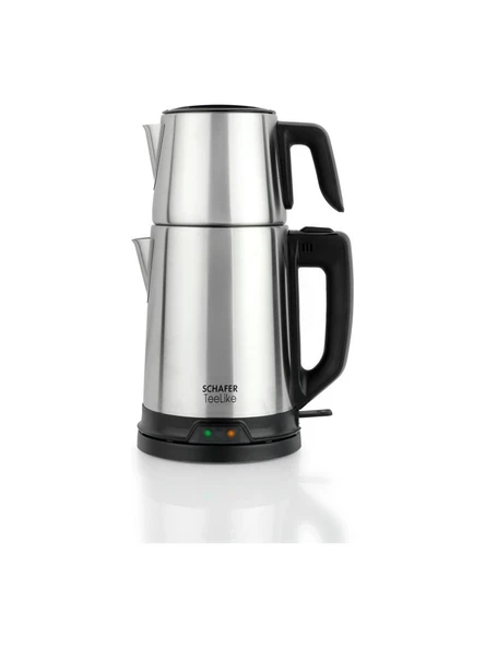 Schafer Teelike Elektrikli Çay Makinesi İnox INX01 ürün görseli 1