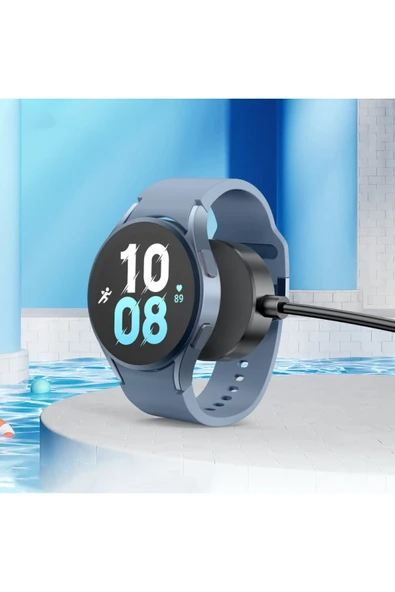 Hoco. CW48 Kablosuz Manyetik Akıllı Saat Şarjı - Siyah - Resim 7