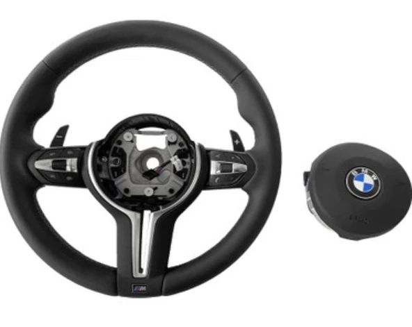 B M W F30 DERİ DİREKSİYON GRUBU AİRBAG - Resim 3