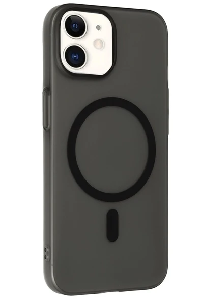 iPhone 11 Tuna PC Slim Magsafe Kapak - Siyah ürün görseli 1