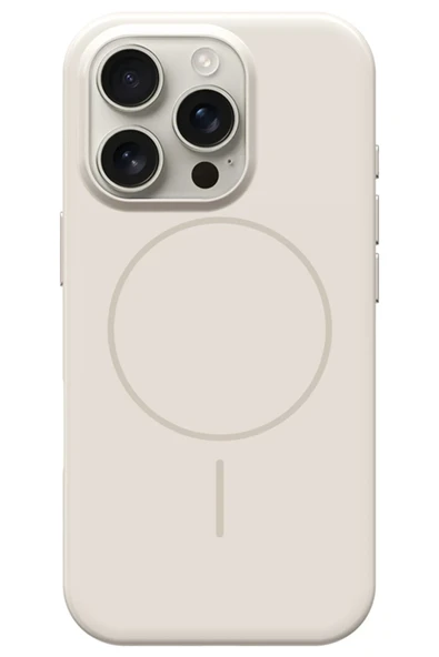 iPhone 16 Pro HBC-300 Beat Magsafe Kılıf - Beyaz ürün görseli 1