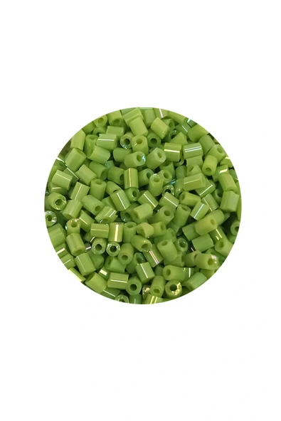 LitaeTrend Kesme Cam Boncuk 2mm - 60 Gram - Yeşil - BNC373 - Resim 2