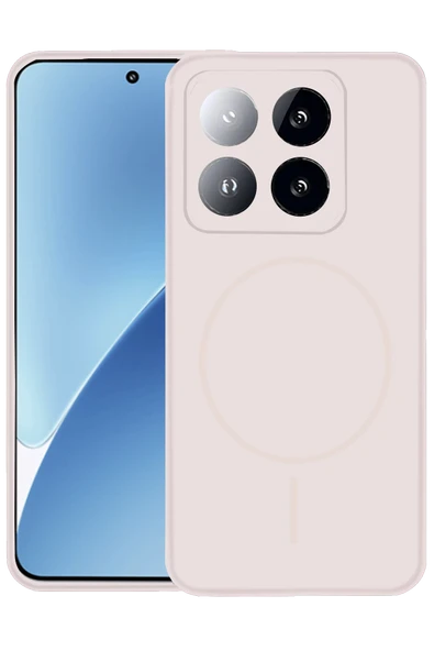 Xiaomi Mi 14T Pro Kılıf Jully Magsafe Kapak - Pudra ürün görseli 1