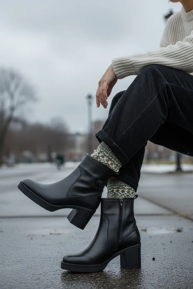 ERDEMLER  WMN-2011 KADIN TOPUKLU BOT ürün görseli 1