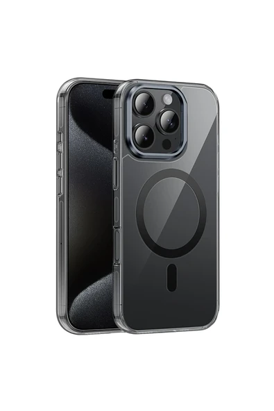 Hoco. iPhone 16 Pro Max Invisible Magsafe Kapak - Siyah ürün görseli 1