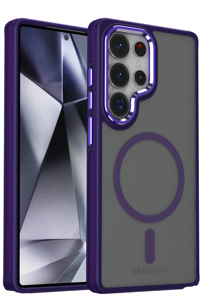 Samsung Galaxy S25 Ultra Winner Magsafe Kapak - Derin Mor ürün görseli 1