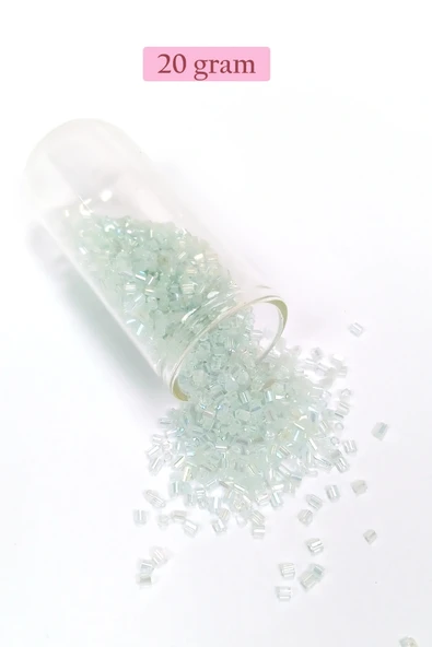 LitaeTrend Kesme Cam Boncuk 2mm - 4 Renk - Toplam 80 Gram - BNC439 - Resim 4