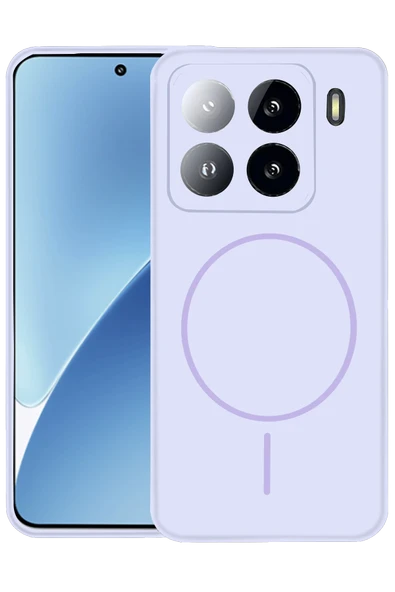 Xiaomi Mi 15 Kılıf Jully Magsafe Kapak - Lila - Resim 4