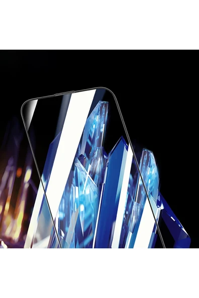 Hoco. iPhone 16 Pro Max 3D Engraved HD Cam Ekran Koruyucu - Siyah - Resim 6