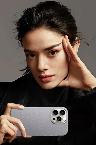 iPhone 14 Pro HBC-255 Viyana Kapak - Turuncu - Resim 4