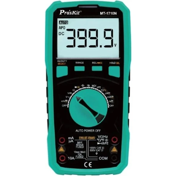 Proskit  MT-1710N True Rms Dijital Multimetre - Resim 2