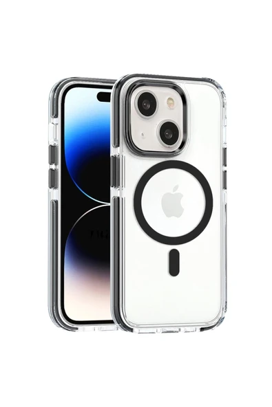 iPhone 14 Bella Magsafe Kapak - Siyah ürün görseli 1