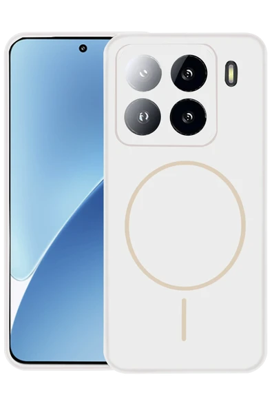 Xiaomi Mi 15 Kılıf Jully Magsafe Kapak - Beyaz ürün görseli 1