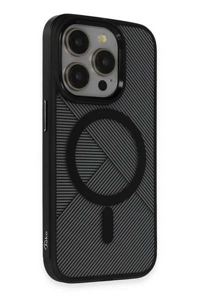 iPhone 14 Pro Vito Magsafe Kapak - Siyah ürün görseli 1