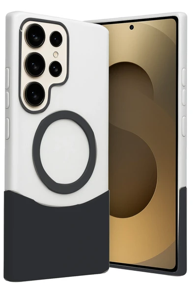 Samsung Galaxy S24 Ultra Velar Magsafe Kapak - Siyah ürün görseli 1