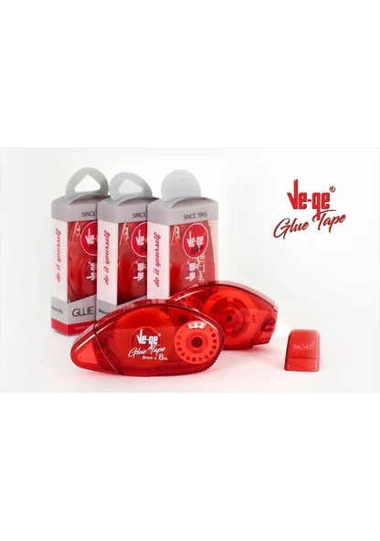 Ve-ge Şerit Yapıştırıcı Çit tarflı bant 8 Mm X 8 Metre 1 Adet ürün görseli 1