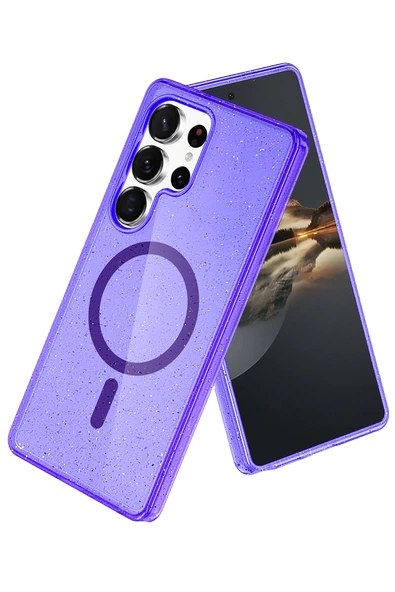 Samsung Galaxy S25 Ultra Star Magsafe Kapak - Mor ürün görseli 1