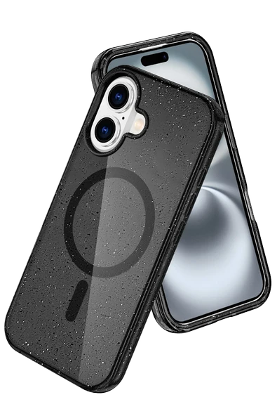 Apple iPhone 16 Star Magsafe Kapak - Siyah ürün görseli 1