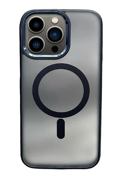 iPhone 14 Pro Solid Magsafe Kapak - Lacivert ürün görseli 1