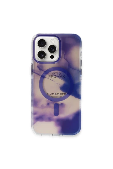 iPhone 15 Pro Max Phantom Magsafe Kapak - Mor ürün görseli 1