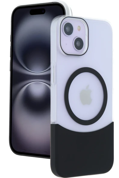 Apple iPhone 15 Velar Magsafe Kapak - Siyah ürün görseli 1