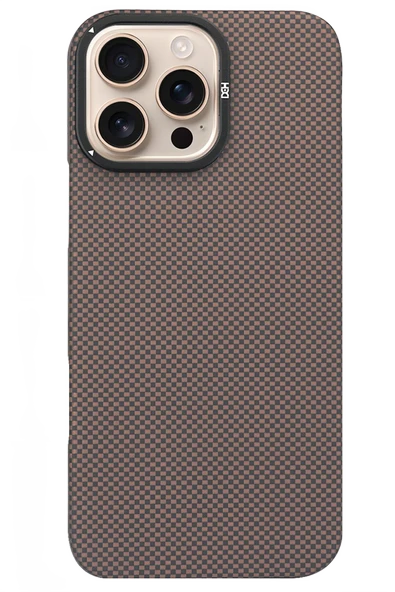 iPhone 16 Pro Max Blaze 1000D Kevlar Magsafe Kılıf - Gold - Resim 2