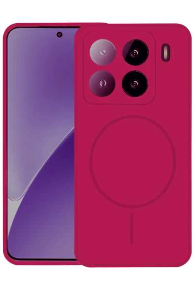 Xiaomi Mi 15 Kılıf Jully Magsafe Kapak - Fuşya ürün görseli 1