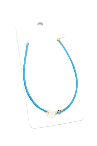 LitaeTrend Afgan Boncuk Halhal - Turkuaz ürün görseli 1