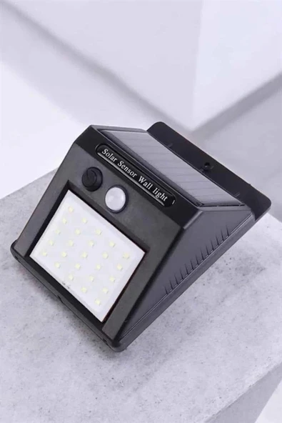 CEYLAN ADAM Güneş Enerjili Bahçe Lambası Solar Gece Aydınlatma Sensörlü Lamba - Resim 4