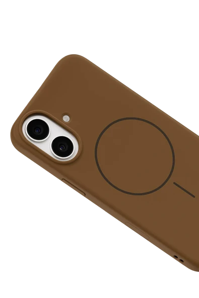Apple iPhone 17 Jully Magsafe Kapak - Kahverengi - Resim 4