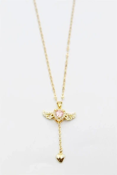 LitaeTrend Kalp Kolye - Altın ürün görseli 1