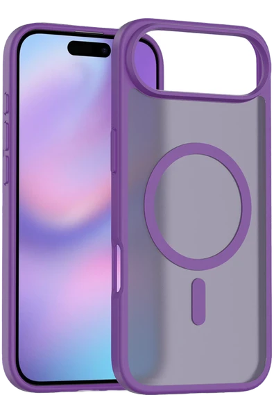 Apple iPhone 17 Air Jota Magsafe Kapak - Derin Mor ürün görseli 1