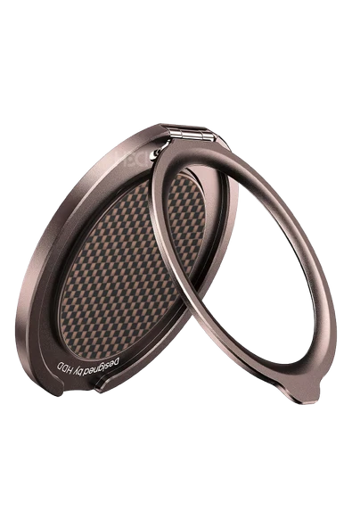 HS-024 Siwa 360 Manyetik Magsafe Kickstand Yüzük - Çöl Titanyum ürün görseli 1