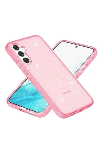 Fuchsia Samsung Galaxy S23 FE Kılıf Star Magsafe Uyumlu Kapak - Pembe ürün görseli 1