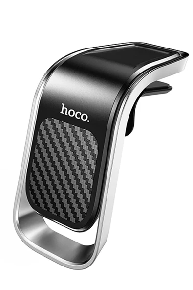 Hoco. CA74 Izgara Klipsli Manyetik Araç Tutucu - Siyah - Gümüş - Resim 6