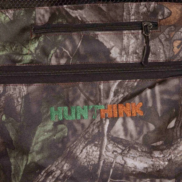 Hunthink VestPack Orman Kamuflaj Çantalı Avcı Yeleği - Resim 8