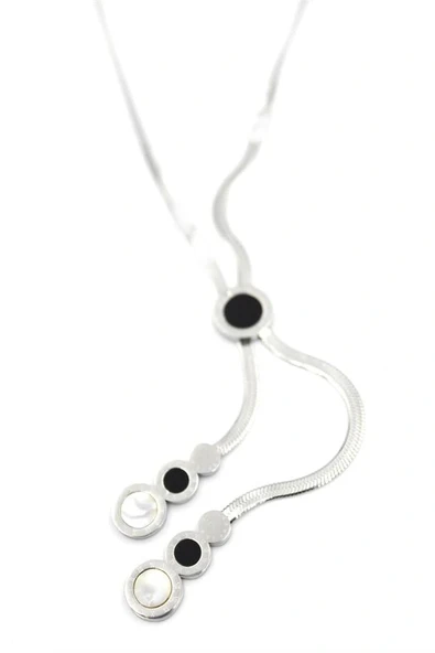 LitaeTrend İtalyan Zincir Kolye - Gümüş ürün görseli 1