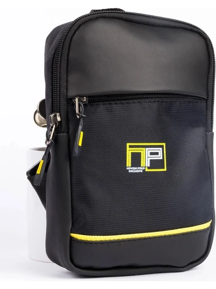 Monalisa Home  Bölmeli Unısex Çapraz Çanta - Resim 3