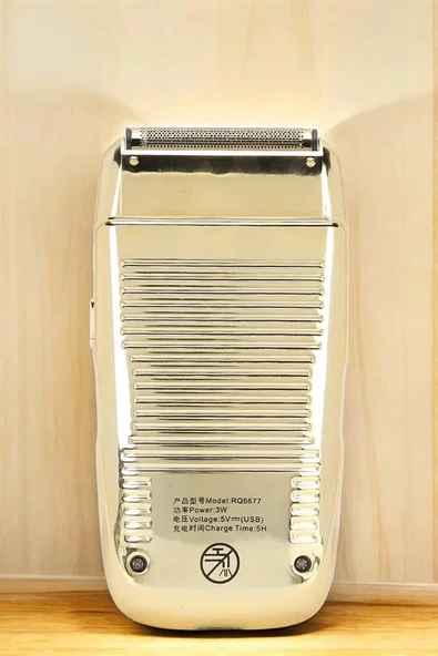 CEYLAN ADAM Tıraş Makinesi Paslanmaz Çelik Şarjlı Taşınabilir - Resim 4