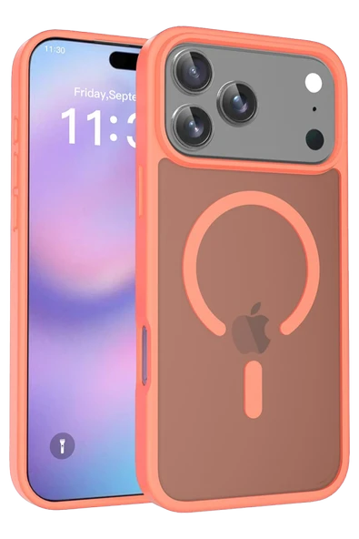 Apple iPhone 17 Pro Jota Magsafe Kapak - Turuncu ürün görseli 1