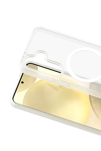 Samsung Galaxy A26 Jota Magsafe Kapak - Şeffaf - Resim 2