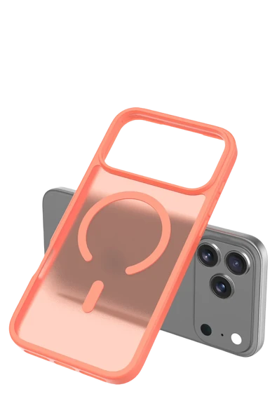 Apple iPhone 17 Pro Jota Magsafe Kapak - Turuncu - Resim 3