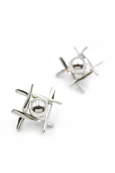 LitaeTrend Top Küpe - Gümüş ürün görseli 1