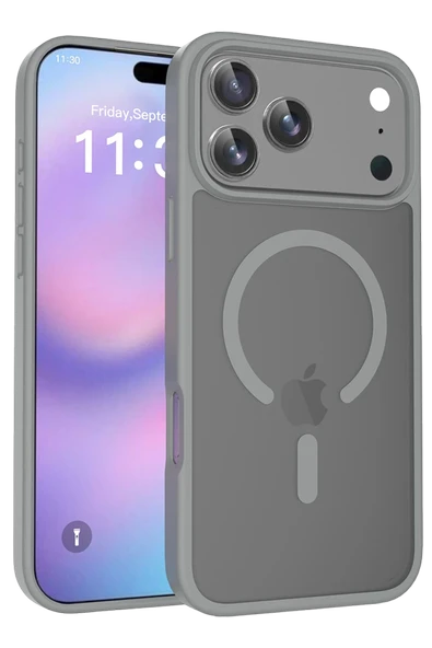 Apple iPhone 17 Pro Max Jota Magsafe Kapak - Titan Gri ürün görseli 1