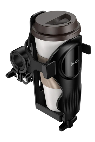 Hoco. H94 Feliz Motosiklet İçin Ayarlanabilir Şişe Tutucu - Siyah - Resim 2