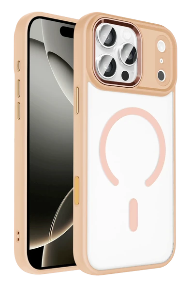 Apple iPhone 17 Pro Max Terea Magsafe Kapak - Pembe ürün görseli 1