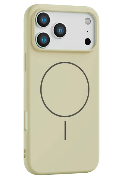 Apple iPhone 17 Pro Jully Magsafe Kapak - Bej ürün görseli 1